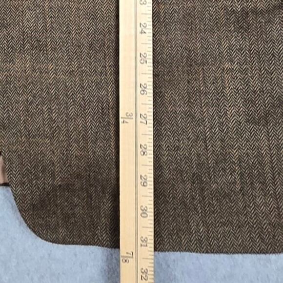 Lauren Ralph Lauren Mens 44R Brown Lambswool 2 Button Sport Coat Suit Jacket - Picture 9 of 12